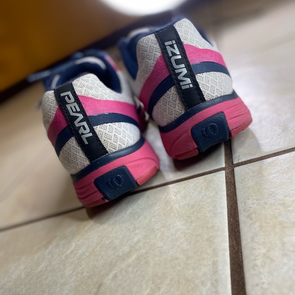 Pearl Izumi Project Emotion Road M2 Level 2 Women's Running Shoes Pink White - Picture 6 of 11